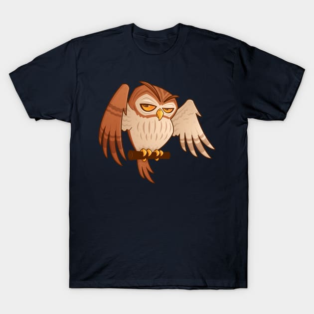 Mister Owley T-Shirt by fizzgig